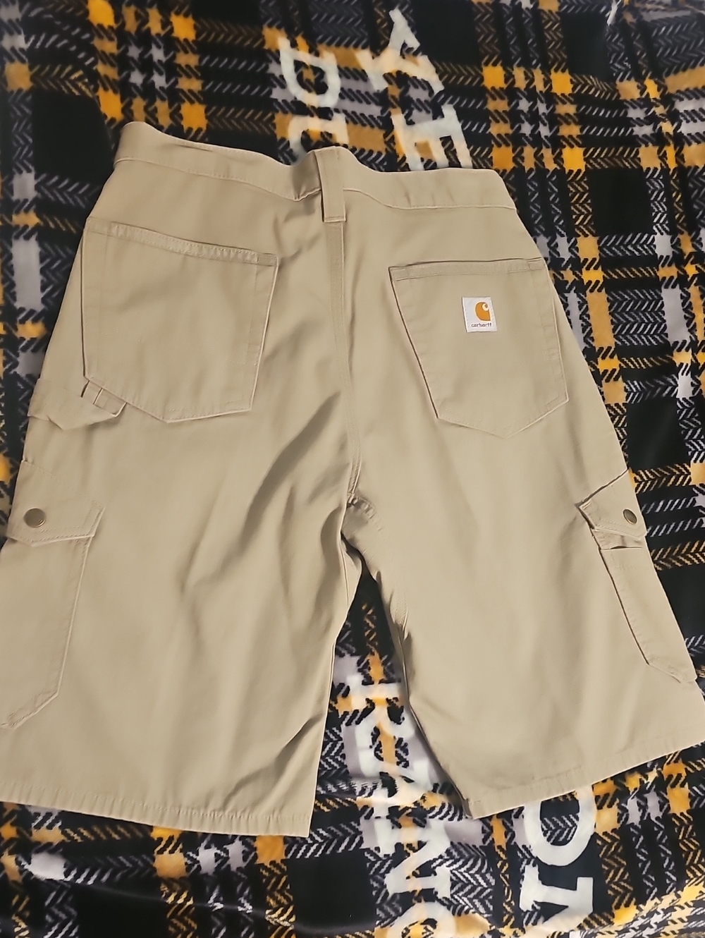 Carhartt Khaki Utility Cargo Shorts
